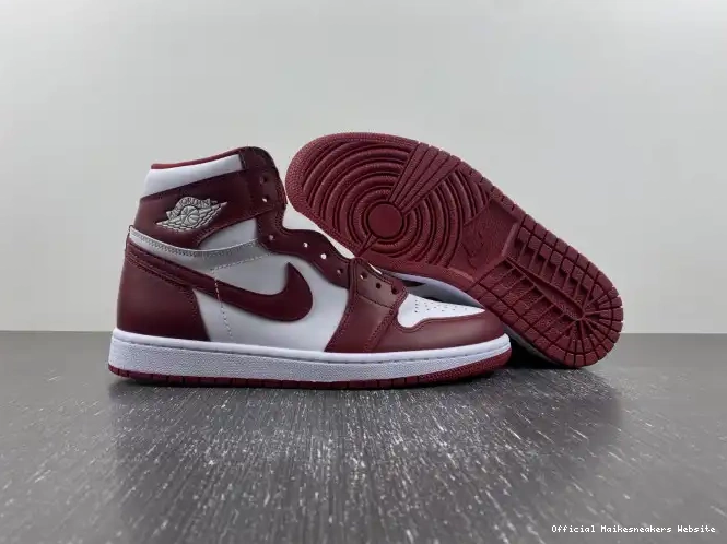 Official Maikesneakers OG Jordan DZ5485-160 Red Air Team High 1 0522